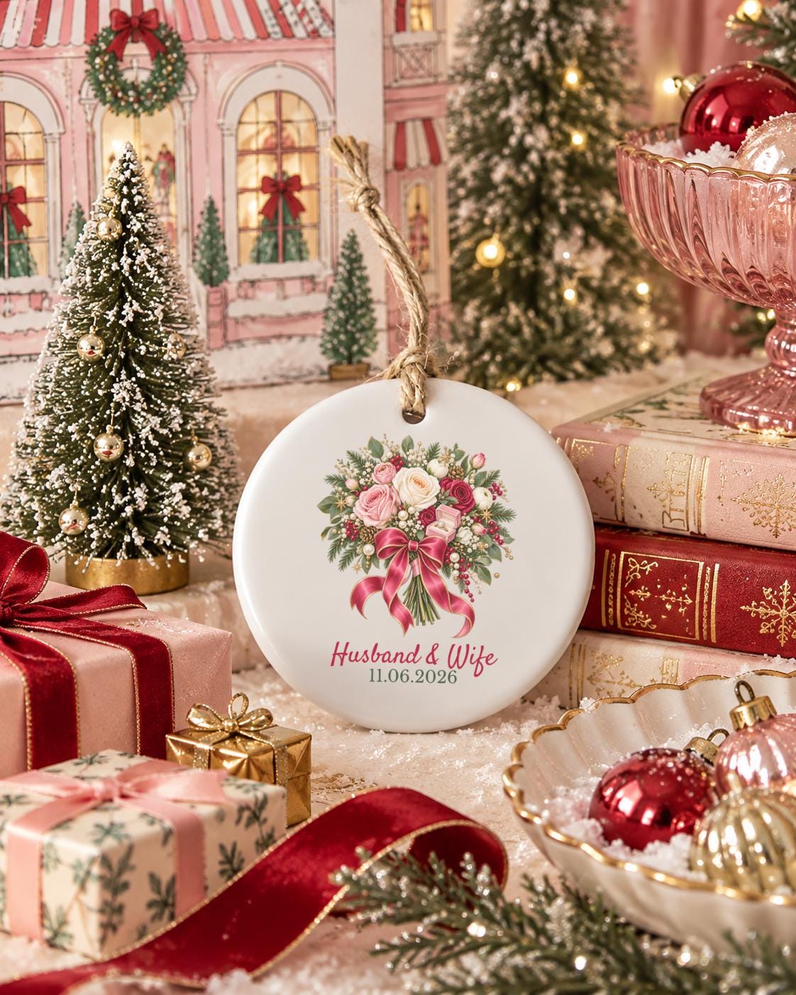 First Christmas as Husband & Wife Ornament