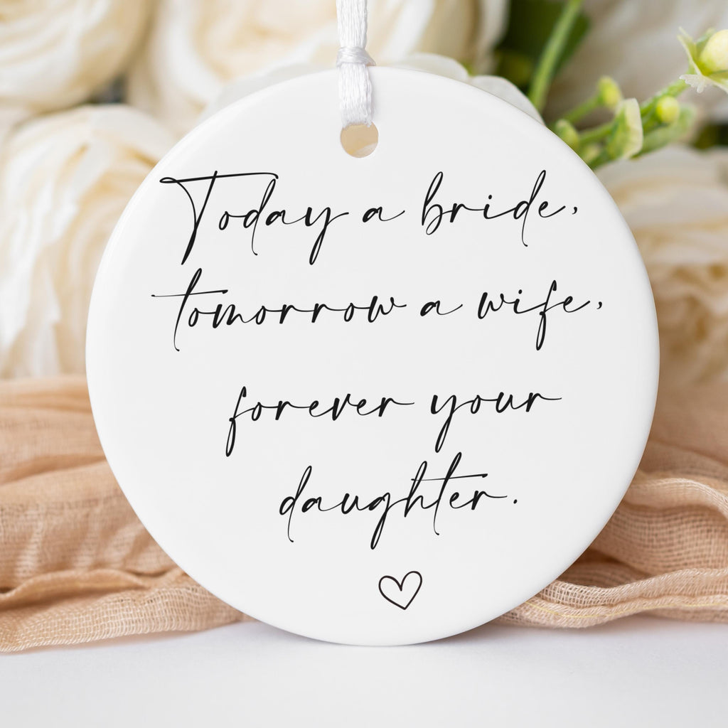 Mother of the Bride Gift to Mom Day of Wedding Gift Thank You Parent Gift MOB Wedding Day Keepsake Gift for Mom Thank You Pre