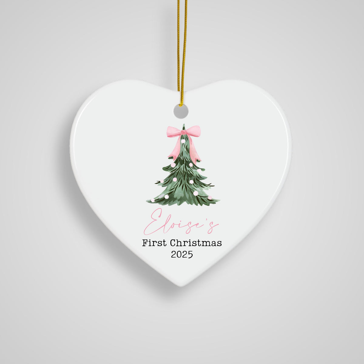 Baby's First Christmas Ornament 2025 Baby Girl Gift for Baby Shower Gift Baby Keepsake Newborn Keepsake Christmas Gift Baby P