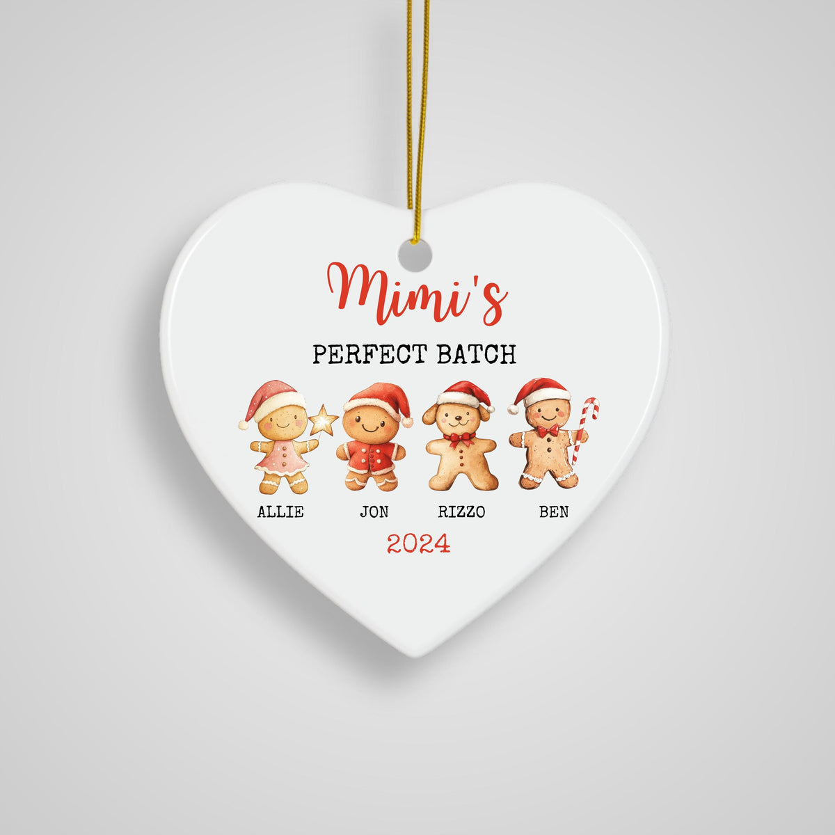Christmas Gift for Grandparents Personalized Christmas Ornament Custom Grandparent Gift for Christmas Keepsake Gift Grandkids