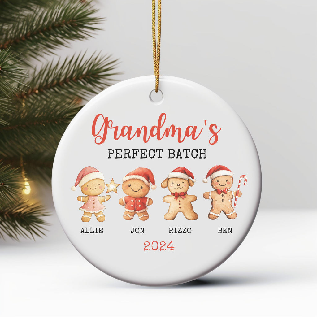 Christmas Gift for Grandparents Personalized Christmas Ornament Custom Grandparent Gift for Christmas Keepsake Gift Grandkids