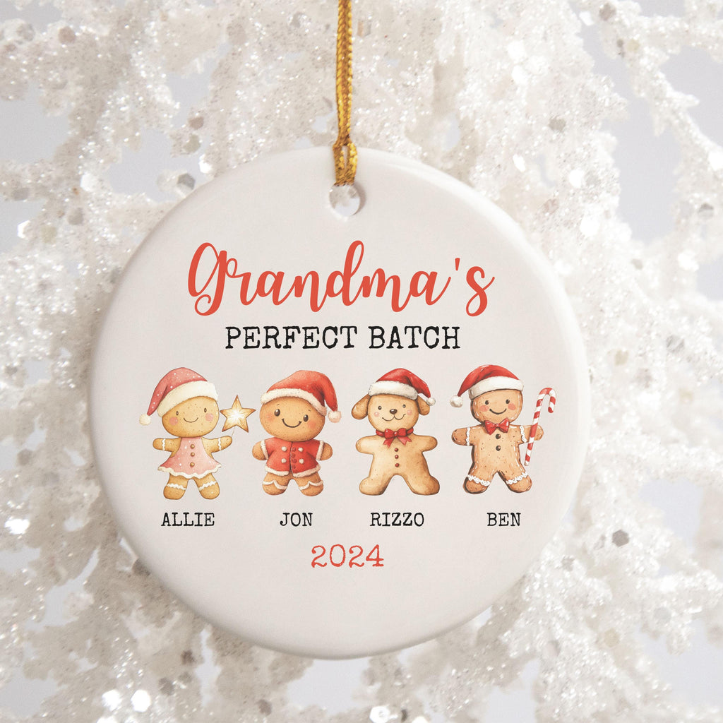 Christmas Gift for Grandparents Personalized Christmas Ornament Custom Grandparent Gift for Christmas Keepsake Gift Grandkids