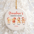 Christmas Gift for Grandparents Personalized Christmas Ornament Custom Grandparent Gift for Christmas Keepsake Gift Grandkids