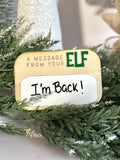 Elf Message Dry Erase Board