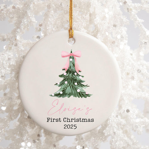 Baby's First Christmas Ornament 2025 Baby Girl Gift for Baby Shower Gift Baby Keepsake Newborn Keepsake Christmas Gift Baby P