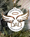 Memorial Ornament Personalized Sympathy Gift In Loving Memory Ornament Remembrance Gift Remembrance Christmas Ornament Angel 