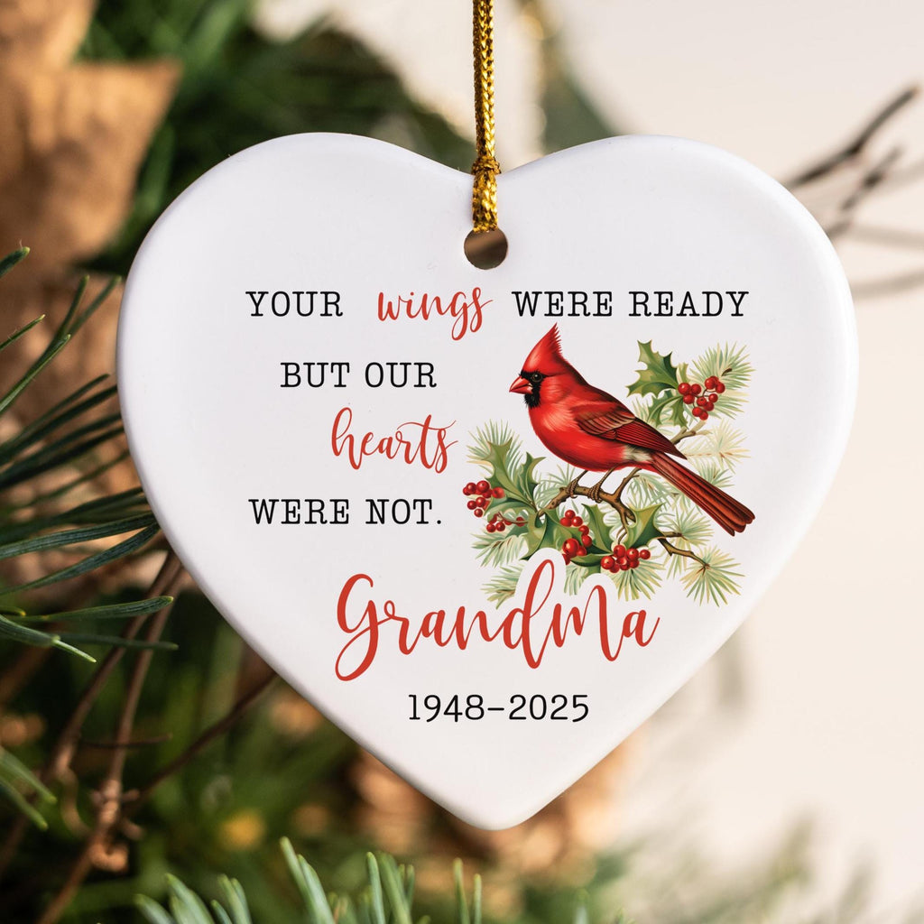 Memorial Christmas Ornament Personalized Memorial Ornament Sympathy Gift Memorial Keepsake Gift Remembrance Gift Custom Ornam