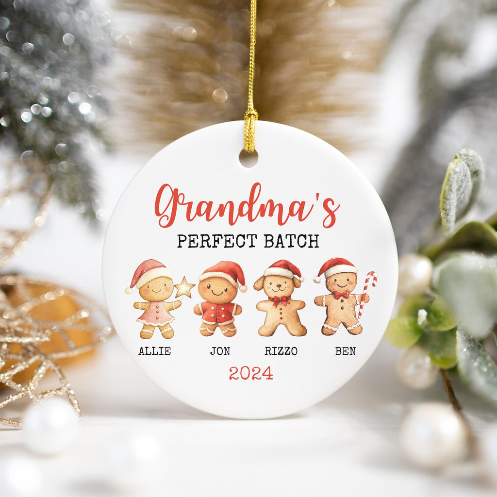 Christmas Gift for Grandparents Personalized Christmas Ornament Custom Grandparent Gift for Christmas Keepsake Gift Grandkids