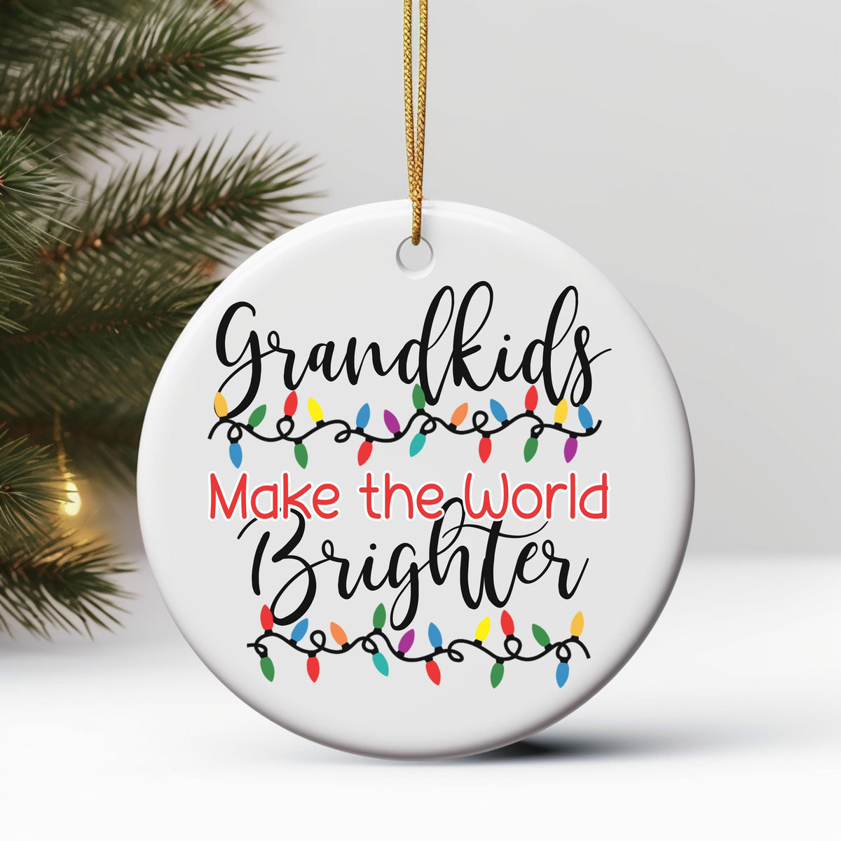 Grandparents Christmas Ornament
