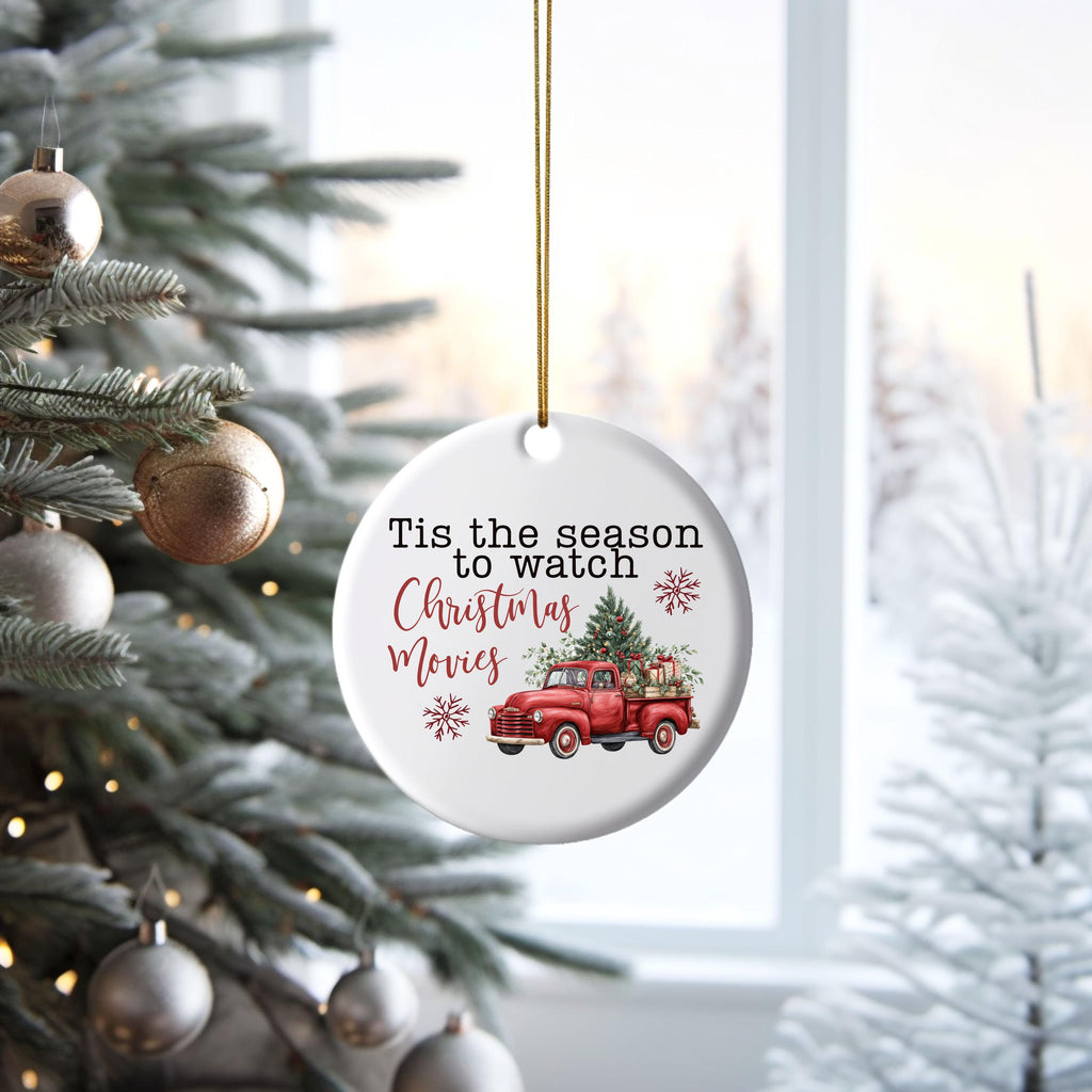 Christmas Movie Night Ornament