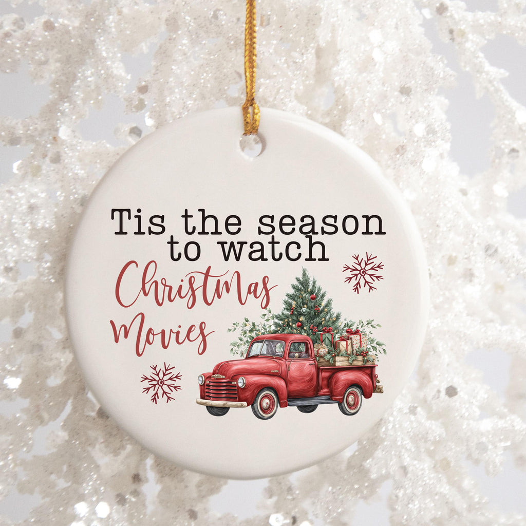 Christmas Movie Night Ornament