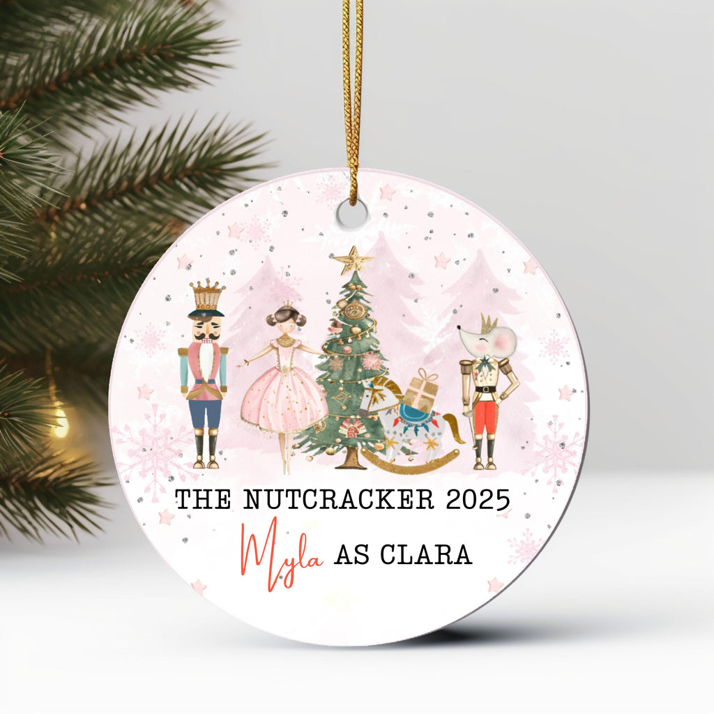 Nutcracker Ornament Nutcracker Play Ballerina Ornament Nutcracker Ballet Sugar Fairy Clara Christmas Gift Nutcracker Christma