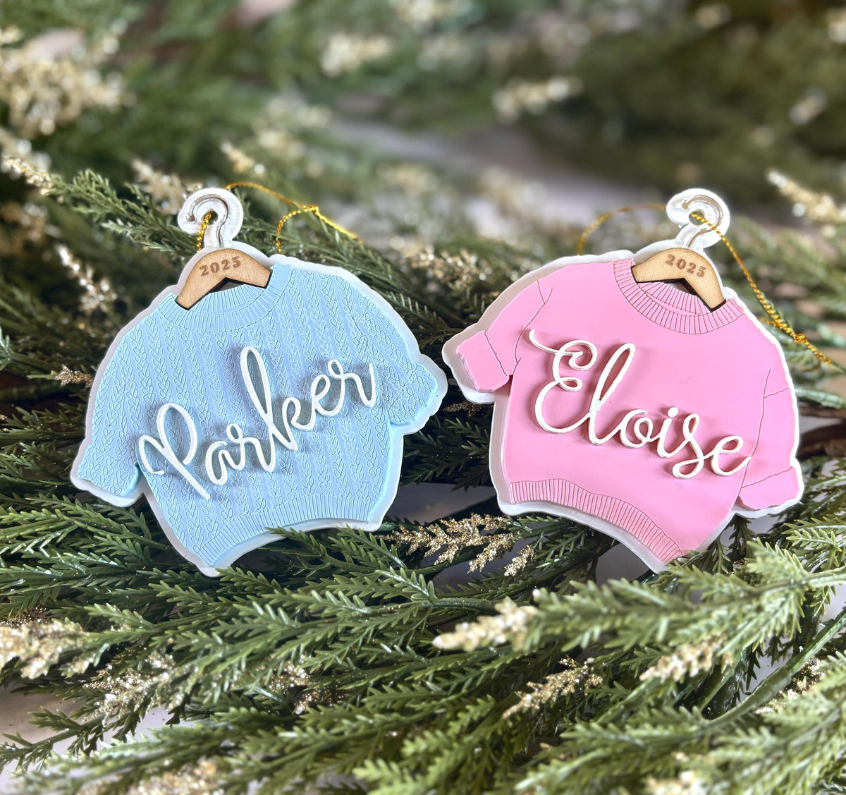 Baby's First Christmas Ornament Personalized Baby Ornament Baby Sweater Ornament Christmas Gift personalized gift Christmas P