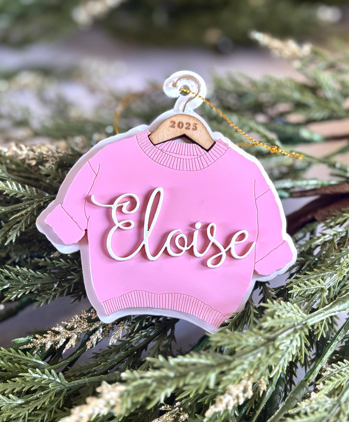 Baby's First Christmas Ornament Personalized Baby Ornament Baby Sweater Ornament Christmas Gift personalized gift Christmas P