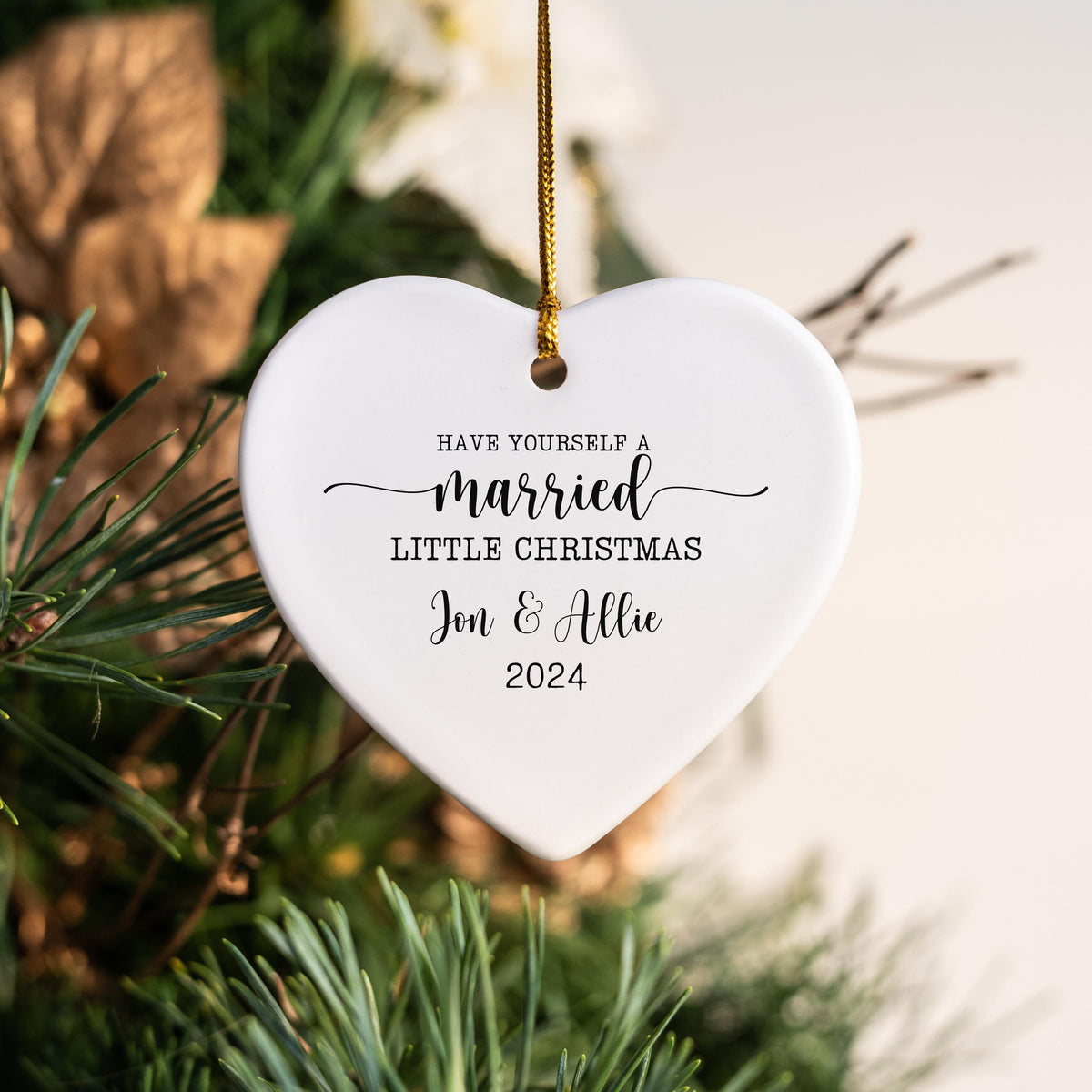First Christmas as Mr. & Mrs Ornament First Christmas Married Christmas Ornament Personalized Married Christmas Ornament Cust