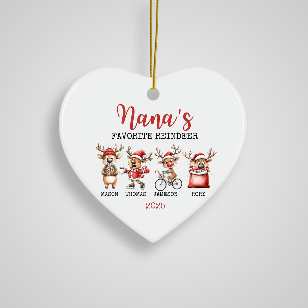 Christmas Gift for Grandparents Personalized Christmas Ornament Custom Grandparent Gift for Christmas Keepsake Gift Grandkids