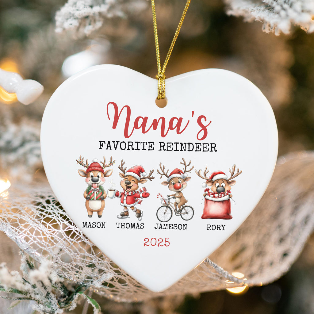 Christmas Gift for Grandparents Personalized Christmas Ornament Custom Grandparent Gift for Christmas Keepsake Gift Grandkids