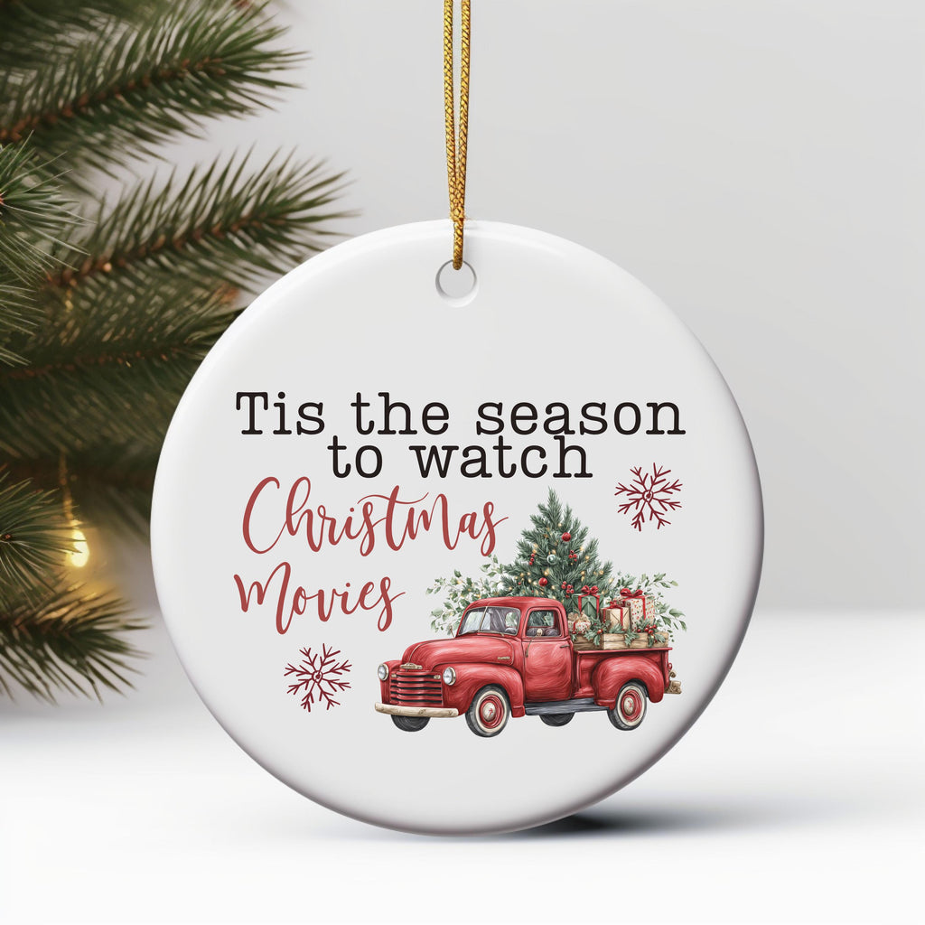 Christmas Movie Night Ornament