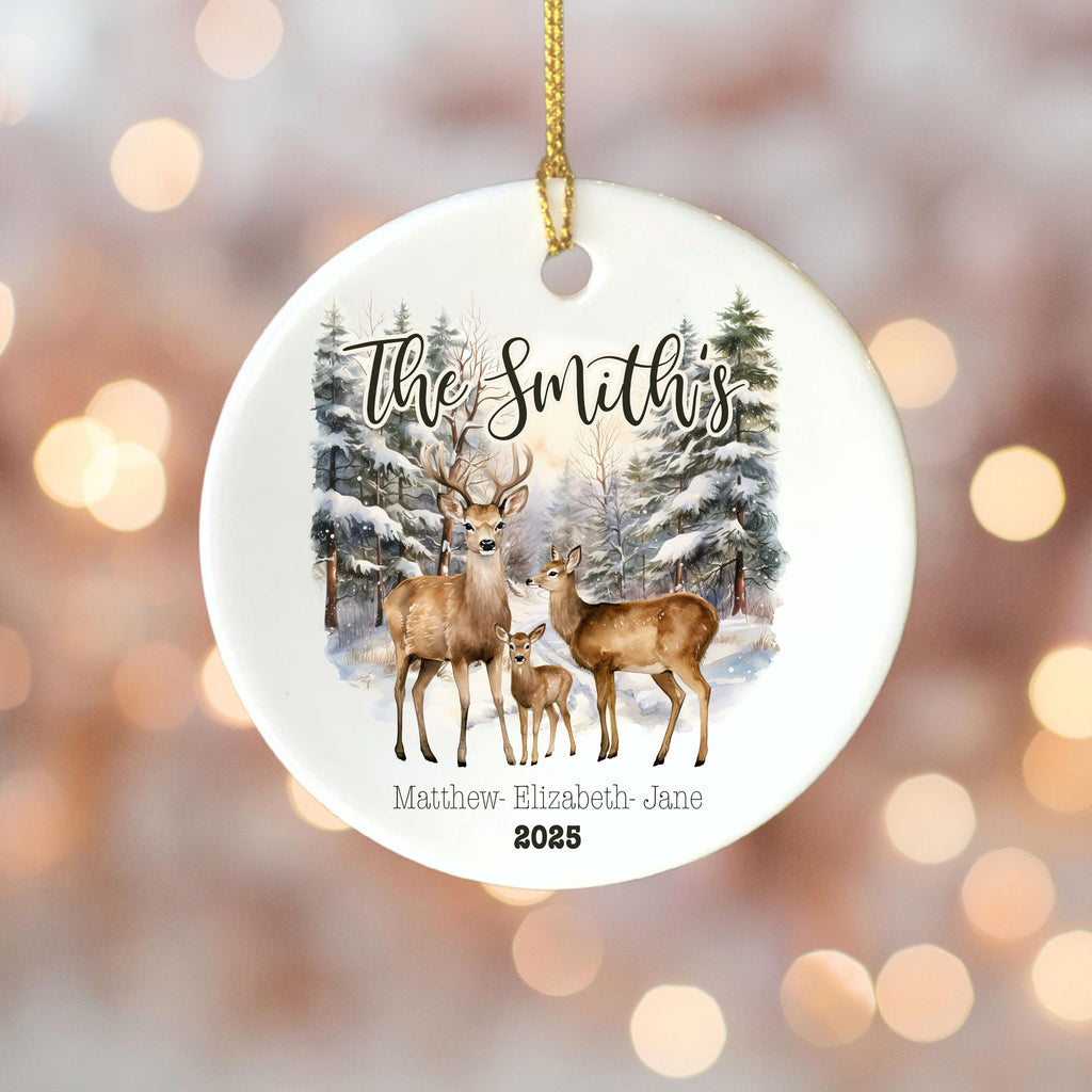 Personalized Family Christmas Ornament
