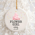 Flower Girl Christmas Ornament