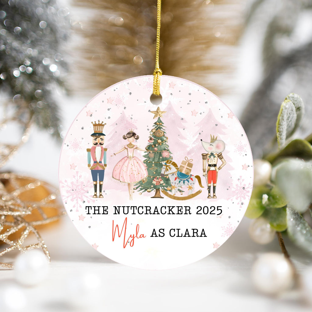 Nutcracker Ornament Nutcracker Play Ballerina Ornament Nutcracker Ballet Sugar Fairy Clara Christmas Gift Nutcracker Christma