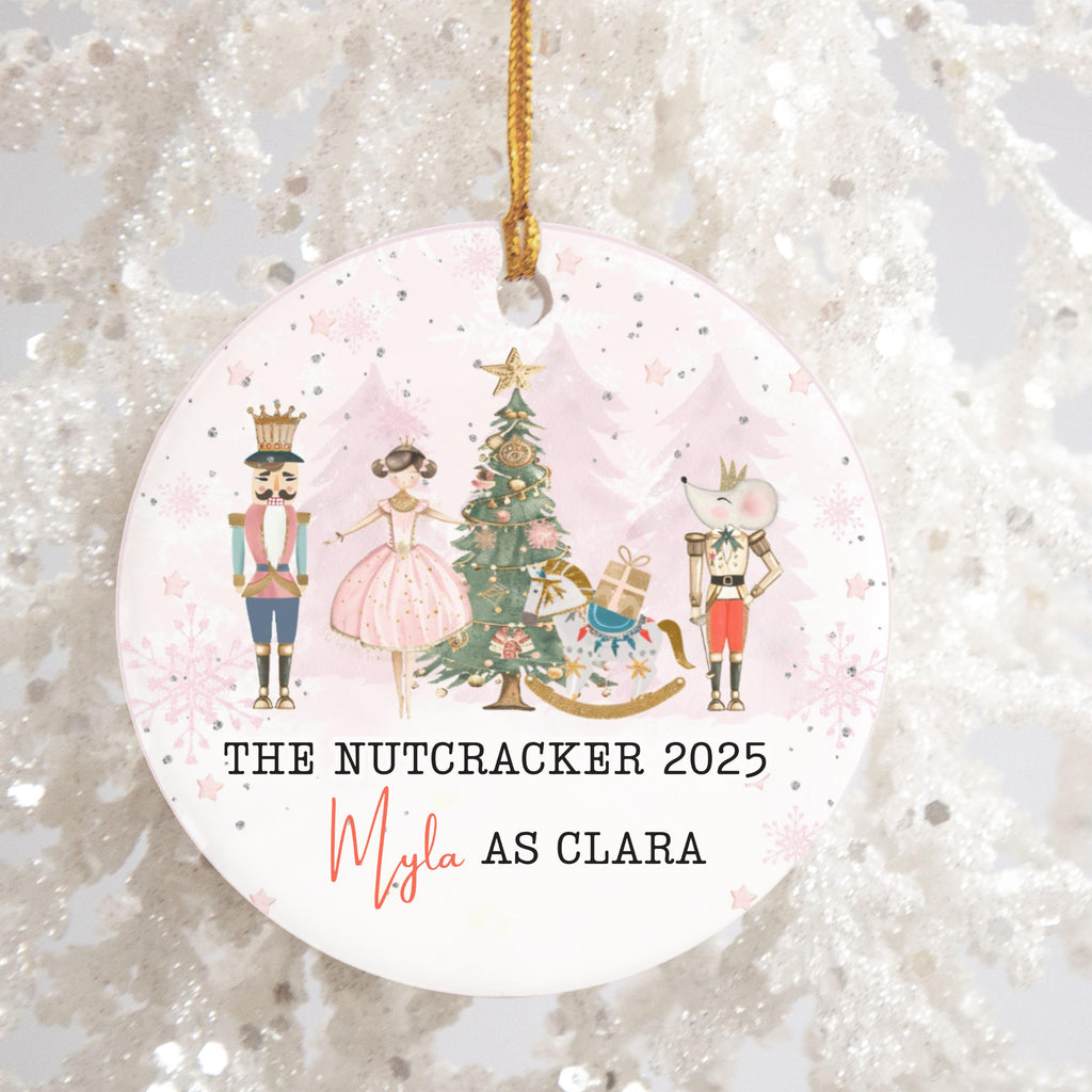 Nutcracker Ornament Nutcracker Play Ballerina Ornament Nutcracker Ballet Sugar Fairy Clara Christmas Gift Nutcracker Christma