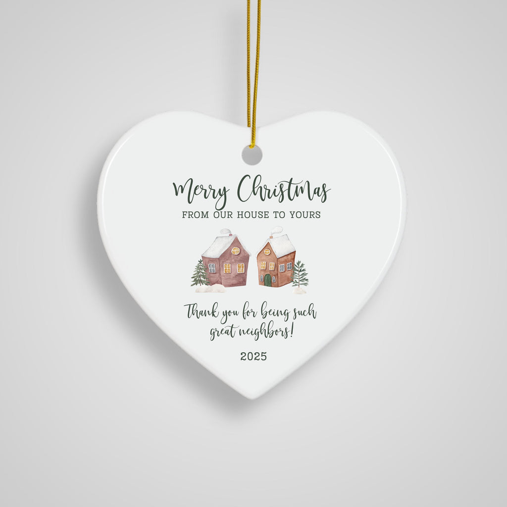 Neighbor Ornament Christmas Gift for Neighbor Best Neighbor Ever Gift Neighbor Appreciation Gift Neighbor Christmas Gift Neig