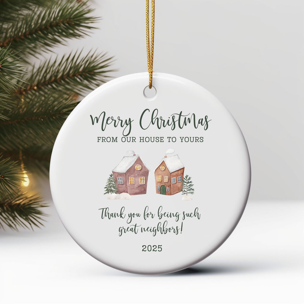 Neighbor Ornament Christmas Gift for Neighbor Best Neighbor Ever Gift Neighbor Appreciation Gift Neighbor Christmas Gift Neig