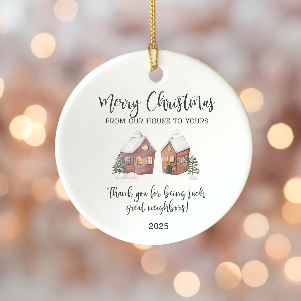 Neighbor Ornament Christmas Gift for Neighbor Best Neighbor Ever Gift Neighbor Appreciation Gift Neighbor Christmas Gift Neig