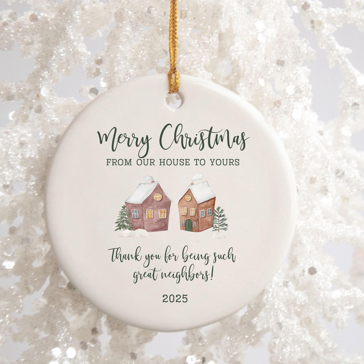 Neighbor Ornament Christmas Gift for Neighbor Best Neighbor Ever Gift Neighbor Appreciation Gift Neighbor Christmas Gift Neig