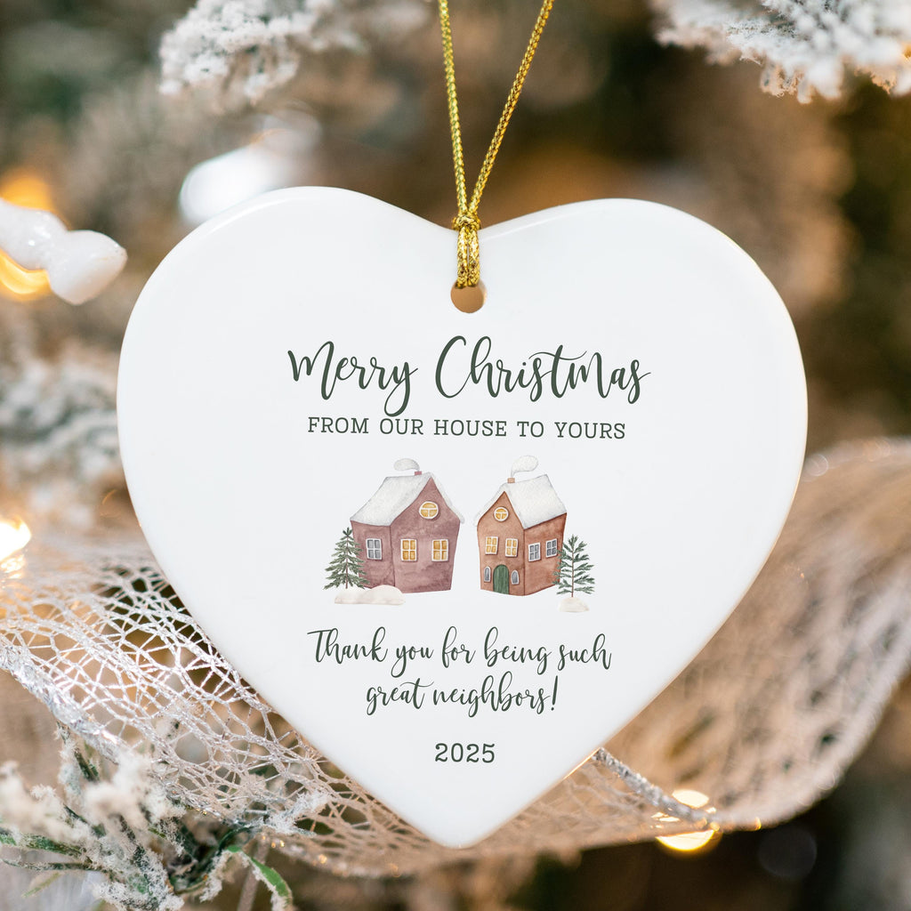 Neighbor Ornament Christmas Gift for Neighbor Best Neighbor Ever Gift Neighbor Appreciation Gift Neighbor Christmas Gift Neig