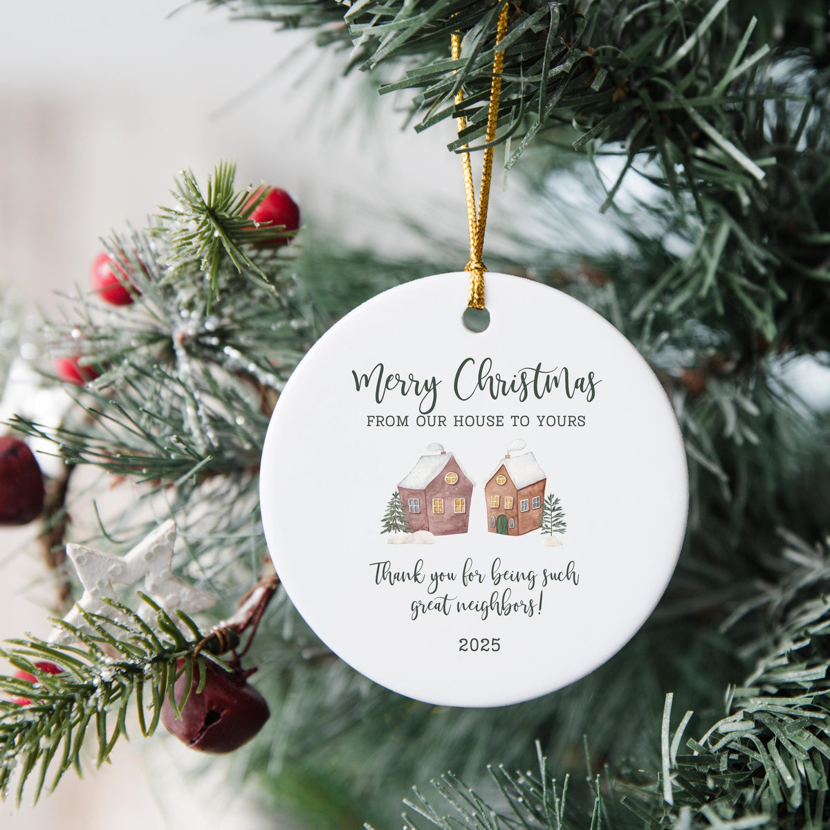 Neighbor Ornament Christmas Gift for Neighbor Best Neighbor Ever Gift Neighbor Appreciation Gift Neighbor Christmas Gift Neig