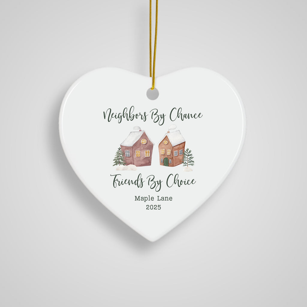 Neighbor Christmas Gift for Neighbor Best Neighbor Ever Christmas Ornament Neighbor Appreciation Gift Neighbor Christmas Gift