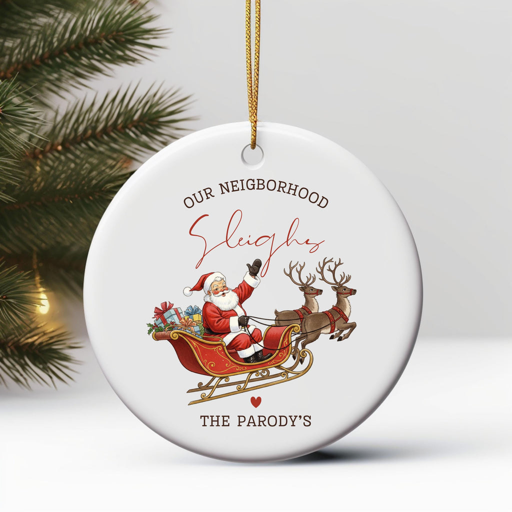 Neighbor Christmas Gift for Neighbor Best Neighbor Ever Christmas Ornament Neighbor Appreciation Gift Neighbor Christmas Gift