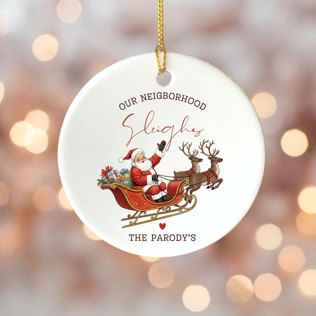 Neighbor Christmas Gift for Neighbor Best Neighbor Ever Christmas Ornament Neighbor Appreciation Gift Neighbor Christmas Gift