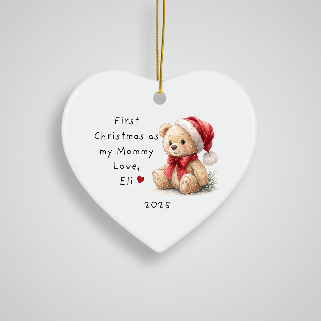 First Christmas as Mommy Ornament from Baby Personalized New Parent Ornament Personalized Ornament for New Mom Christmas Gift
