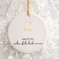 Personalized Gift for Mother of the Bride Custom Ornament Gift for Mom from Bride Gift From Daughter Wedding Keepsake for Mom