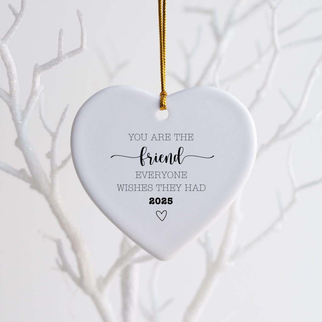Friendship Christmas Ornament