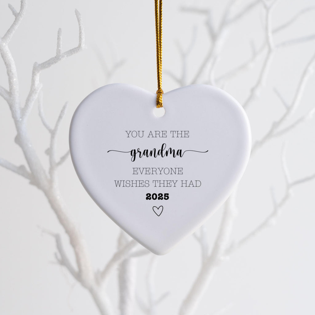 Grandma Christmas Ornament