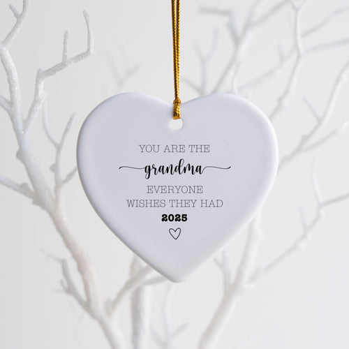 Grandma Christmas Ornament