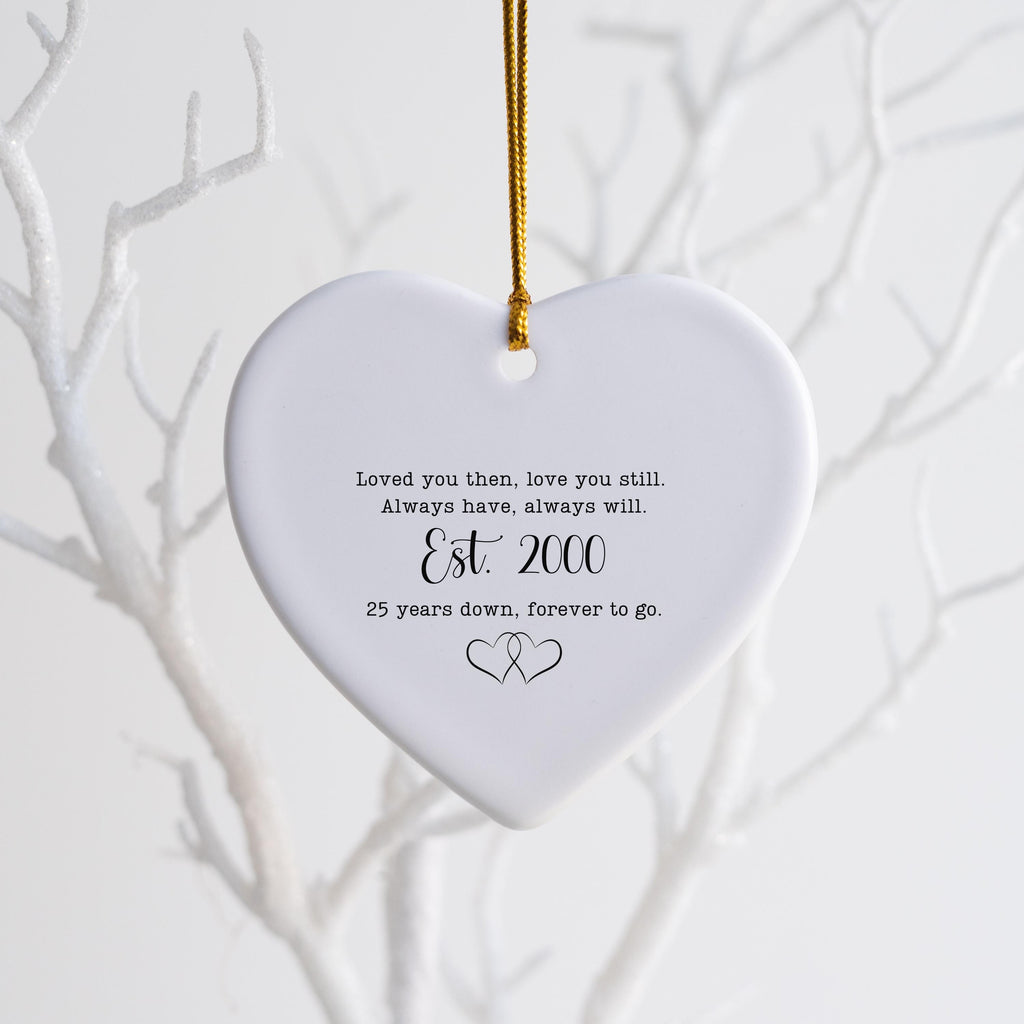 20th Anniversary Keepsake Ornament