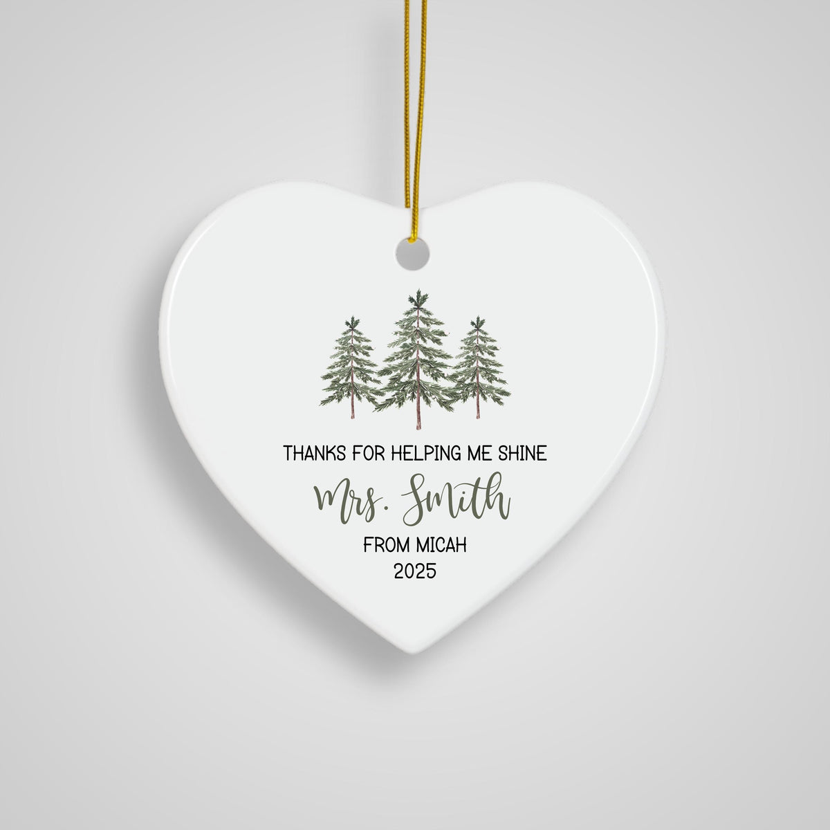 Teacher Gift for Teacher Christmas Present Personalized Gift Teacher Gift Ideas Custom Gift Personalized Gift 2025 Teacher Ch