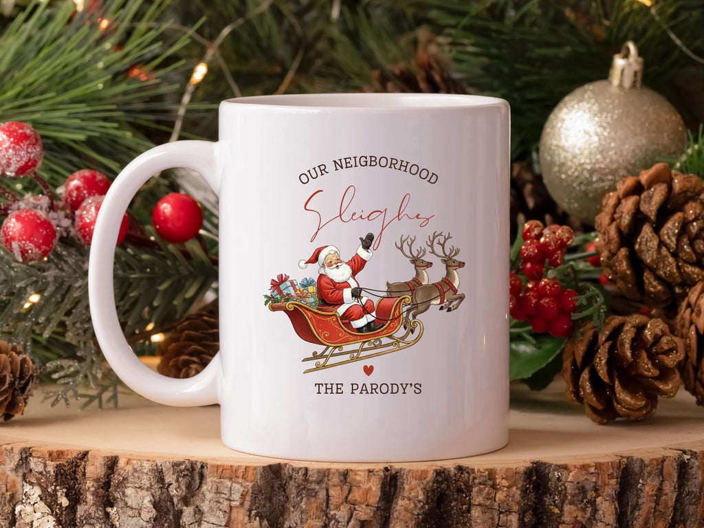 Best Neighbor Christmas Mug