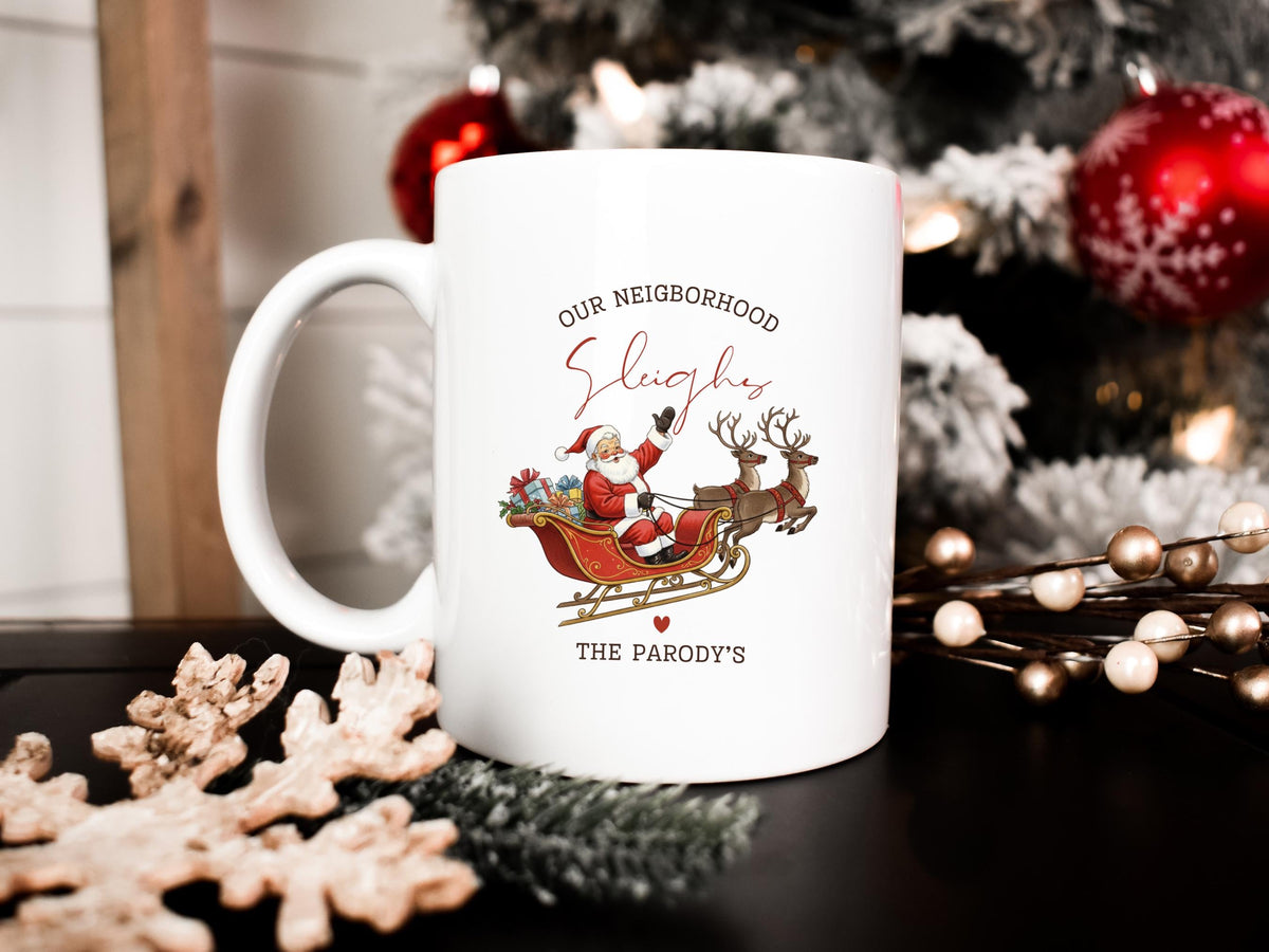 Neighbor Christmas Gift Ideas Neighbor Mug Best Neighbor Gift for Friend Neighborhood Christmas Present Appreciation Gift for