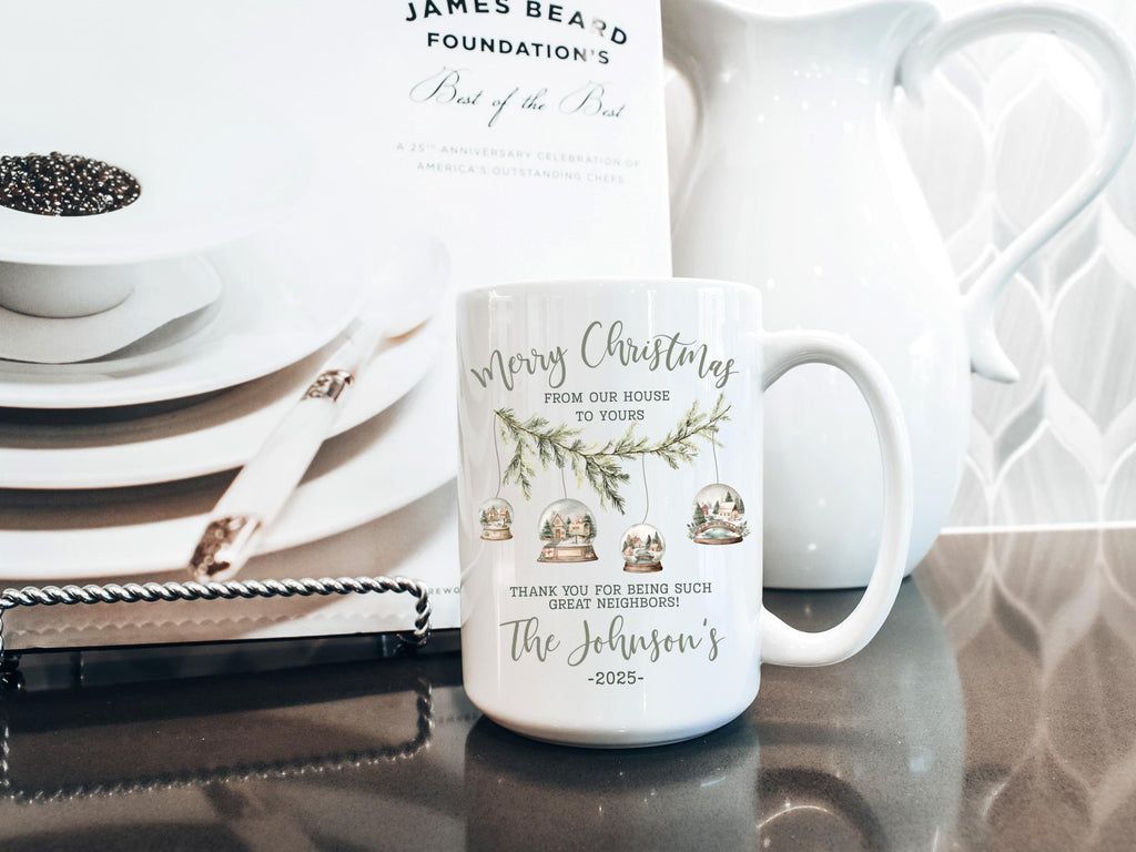 Best Neighbor Christmas Mug