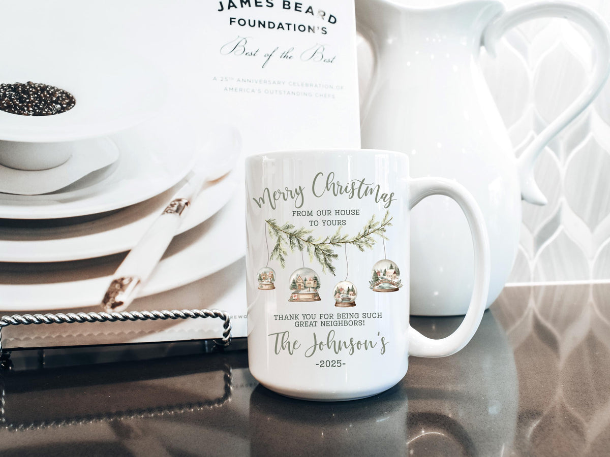 Neighbor Christmas Gift Ideas Neighbor Mug Best Neighbor Gift for Friend Neighborhood Christmas Present Appreciation Gift for