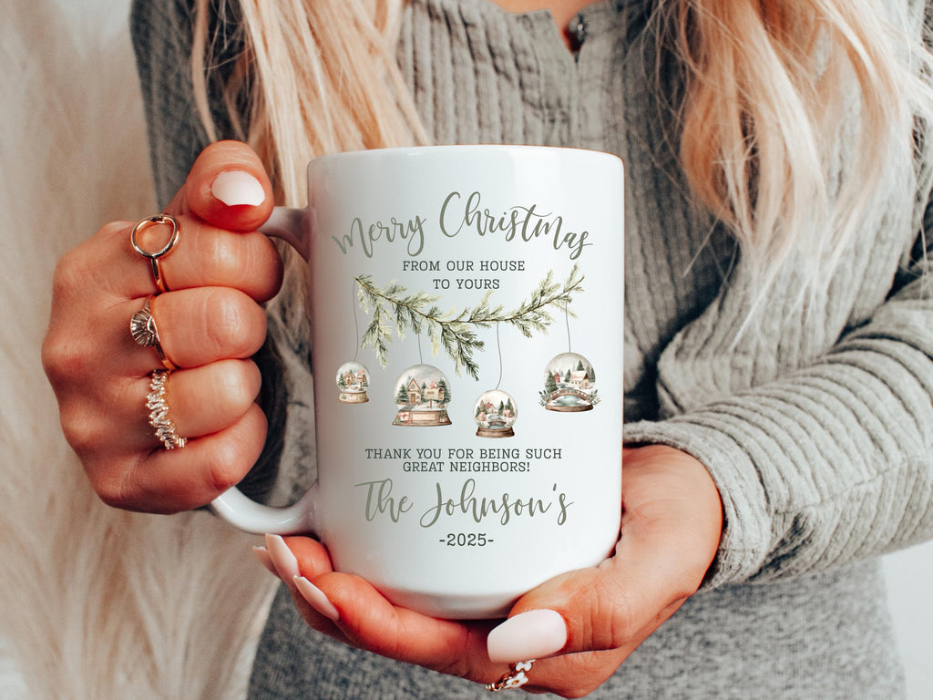 Best Neighbor Christmas Mug