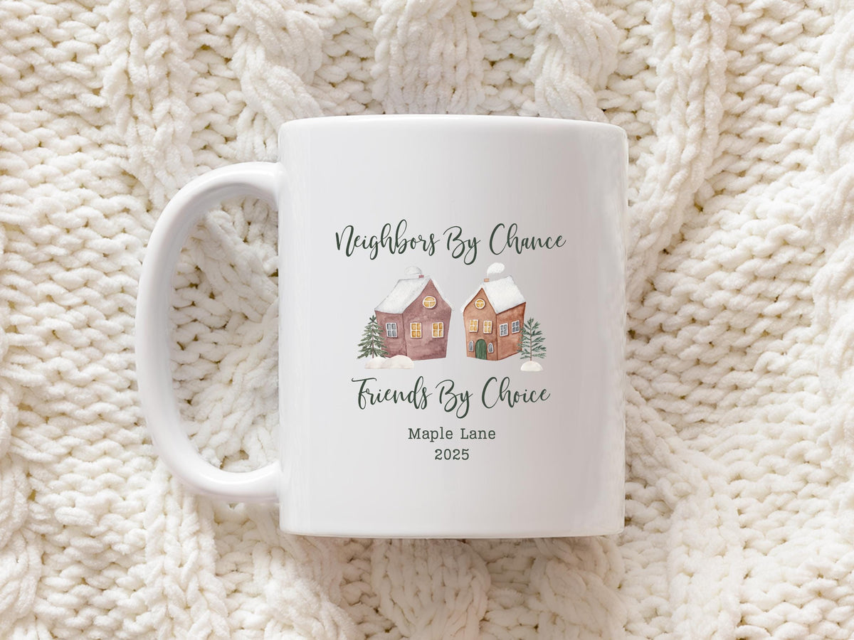 Best Neighbor Christmas Mug