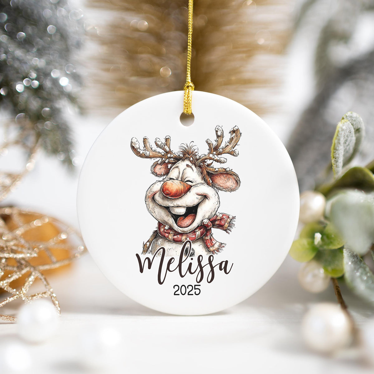 Personalized Christmas Ornament Personalized Gift Gift Ornament Custom Christmas Gift Merry Christmas Custom Name Gift Girl O