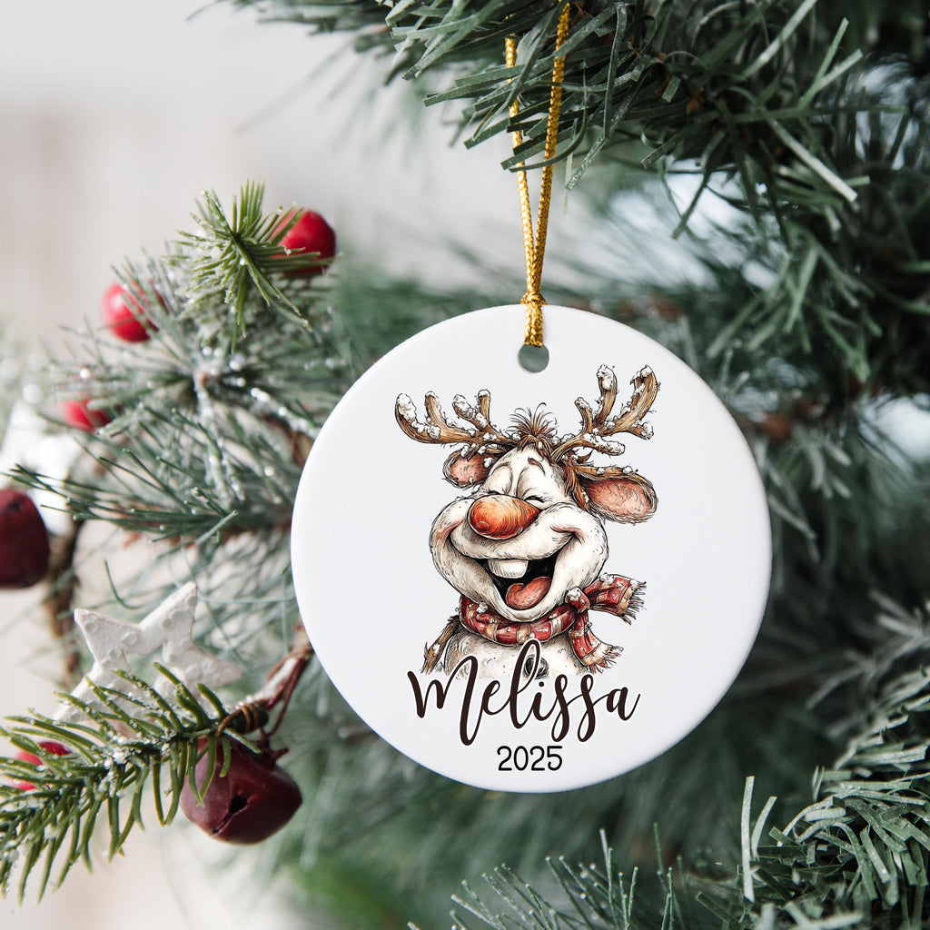 Personalized Christmas Ornament Personalized Gift Gift Ornament Custom Christmas Gift Merry Christmas Custom Name Gift Girl O